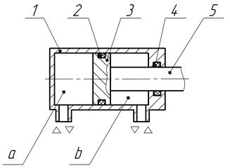 схема гидроцилиндра
